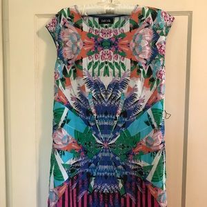 Fun and vibrant dress. Worn once. Like new